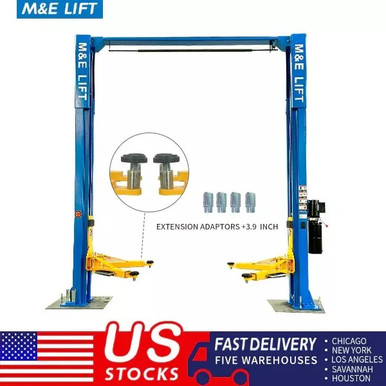 Motooltech ME Two Post Auto Lift 11000lbs Truck Hoist Lift 2- Post Car Lift